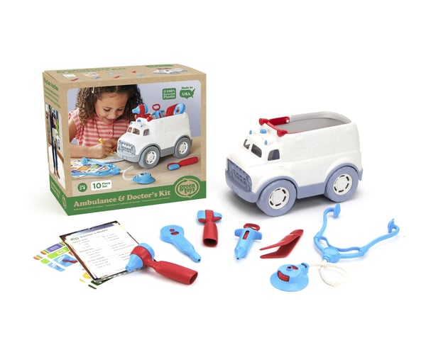Pikkukuva 2 / 3: Green Toys Ambulance & Doctor's Kit