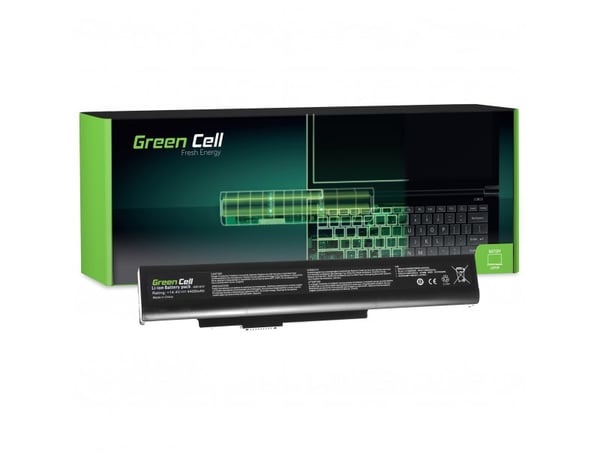Miniatyrbillede 1 af 4: Green Cell MS04 laptop reservedel Batteri