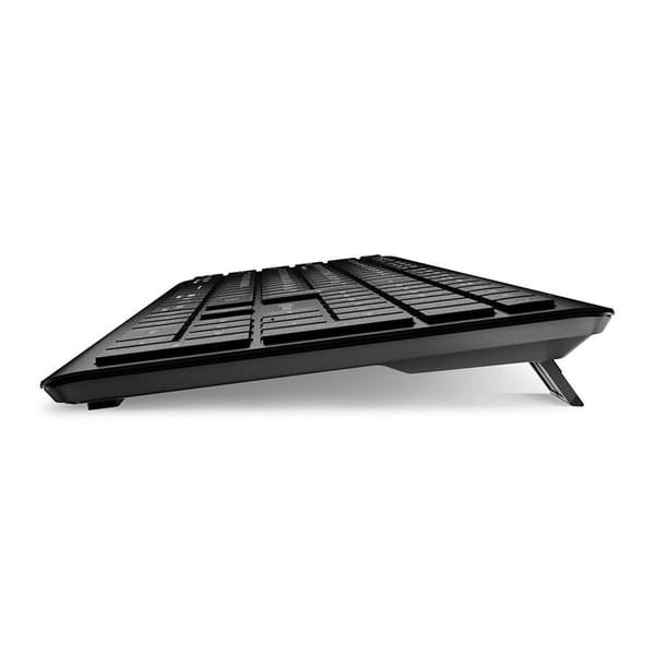 Pikkukuva 4 / 8: Sharkoon OfficePal K30W musta DE-asettelu Rubberdome