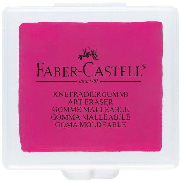Miniatyrbild 3 av 4: Faber-Castell 127124 suddgummin Gummi Blackberry, Rosa, Turkos 1 styck