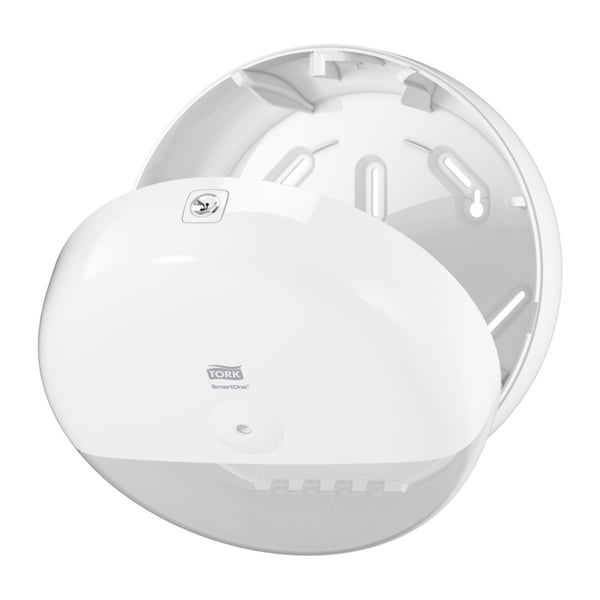 Miniatyrbillede 2 af 3: Tork 680000 dispenser til toiletpapir Hvid Plast Rulletoiletpapir automat