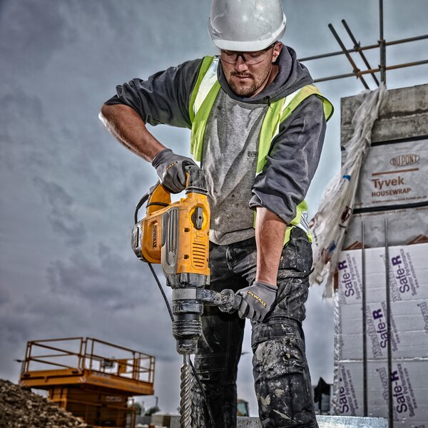 Miniatyrbillede 5 af 5: DeWALT D25733K-QS hammerbor 1600 W SDS Max