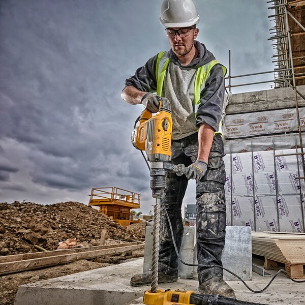Miniatyrbillede 2 af 5: DeWALT D25733K-QS hammerbor 1600 W SDS Max