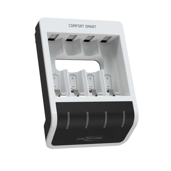 Miniatyrbillede 2 af 9: Ansmann Comfort Smart batterioplader Husholdningsbatteri USB
