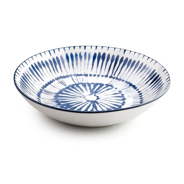 Ibili 693530 bordservicesæt 12 stk Porcelæn Blå, Hvid