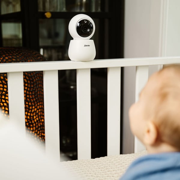 Alecto DVM2050 Baby videoskærm 300 m FHSS Sort, Hvid