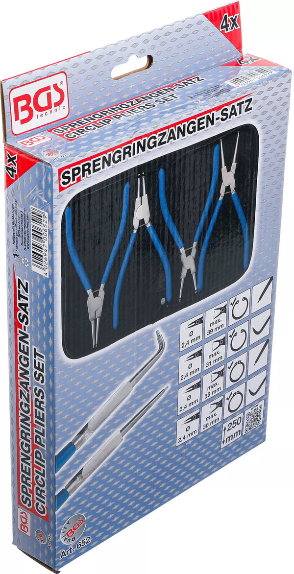 BGS technic Circlip Pliers Set