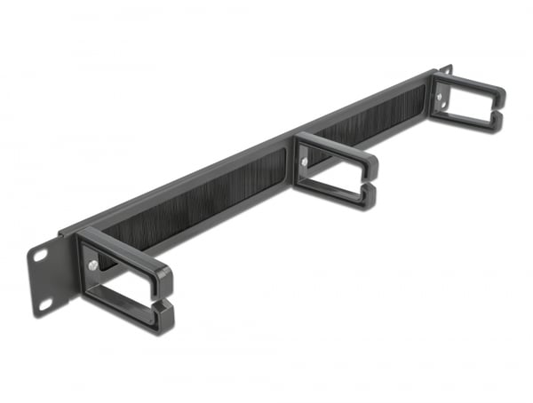 Miniatyrbild 1 av 3: DeLOCK 66488 rack tillbehör Rackpanel med borste