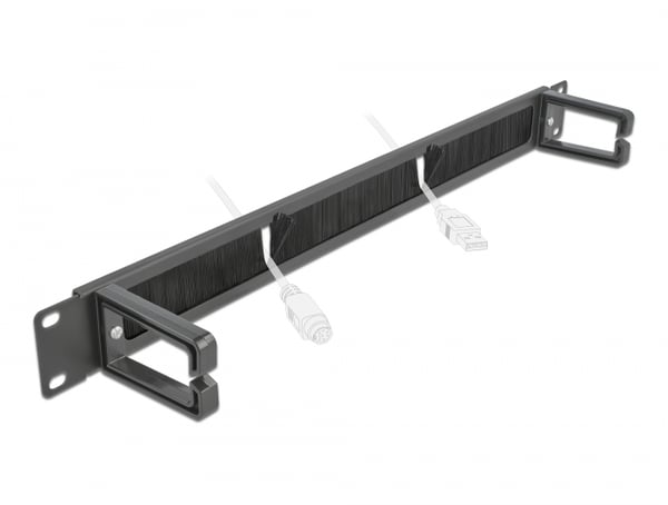 Miniatyrbild 3 av 5: DeLOCK 66486 rack tillbehör Kabelhanteringspanel