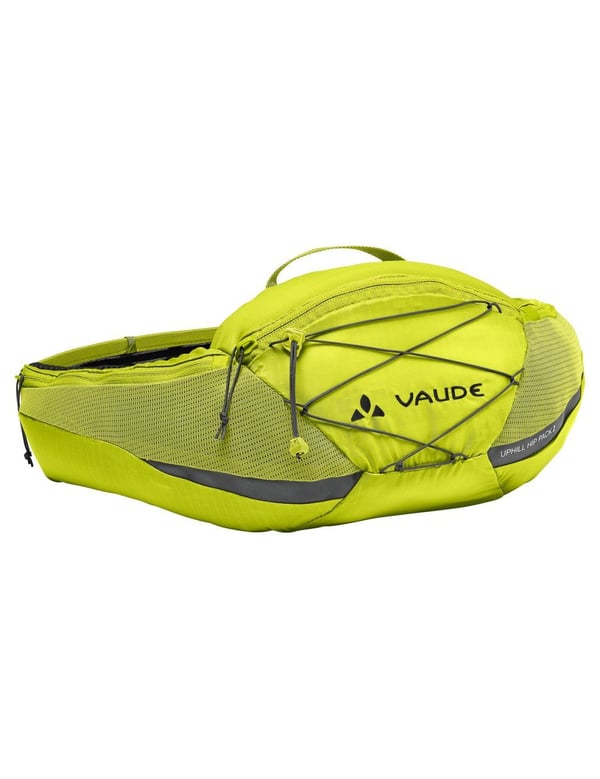 Miniatyrbild 1 av 3: VAUDE Uphill Hip Pack 2 midjeväska Elastan, Tyg, Polyamid, Polyuretan, Silikon Svart, Grön