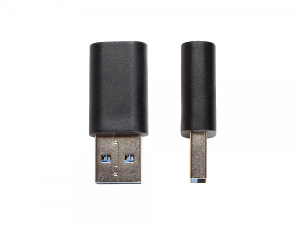 Miniatyrbillede 2 af 2: Alcasa USB-AD300 kabel kønsskifter USB 3.0 / USB 3.1 (Gen. 1) A USB C Sort