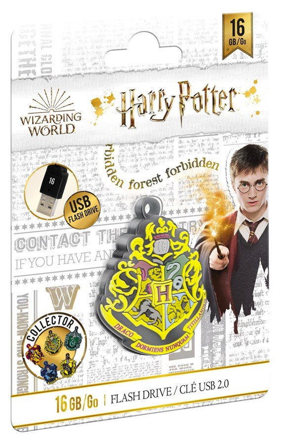 Emtec Harry Potter Collector Hogwarts USB-muisti 16 GB USB A-tyyppi 2.0 Musta