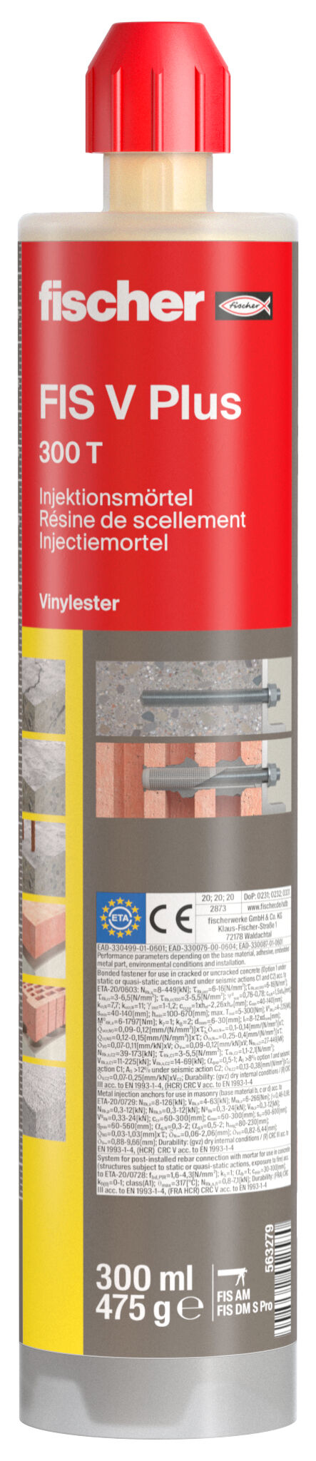 Miniatyrbillede 1 af 3: Fischer 563279 mørtelblanding