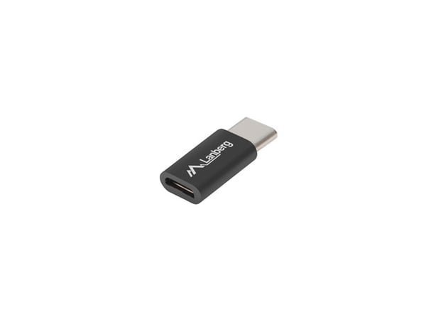Lanberg AD-UC-UM-02 kabelomvandlare (hane/hona) USB 2.0 Type C Micro-USB 2.0 Type B Svart