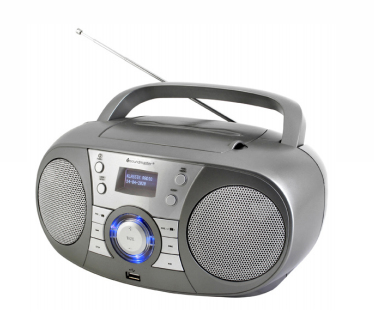 Soundmaster SCD1800TI radio Personligt Sølv