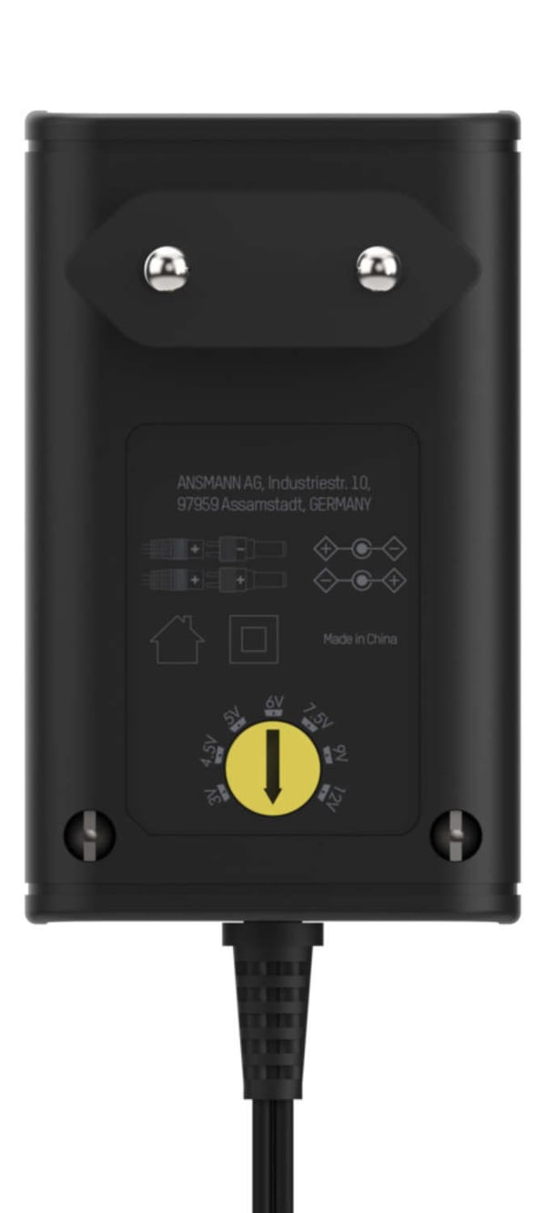 Pikkukuva 1 / 4: Ansmann APS 300 virta-adapteri ja vaihtosuuntaaja Sisätila 3,6 W Musta