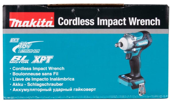 Makita DTW300Z sähköruuvimeisseli ja iskuruuvitaltta 3200 RPM Musta, Sininen