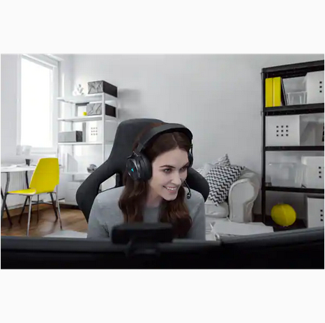 Corsair VIRTUOSO RGB Wireless XT Headset Kabel & Trådlös Huvudband Bluetooth Svart