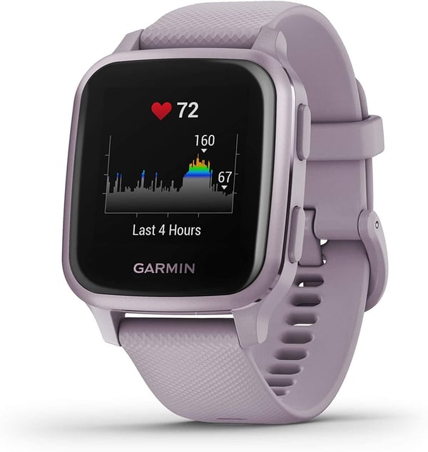Garmin Venu SQ 3,3 cm (1.3") LCD 40 mm Digital 240 x 240 pixel Berøringsskærm Lilla GPS (satellit)