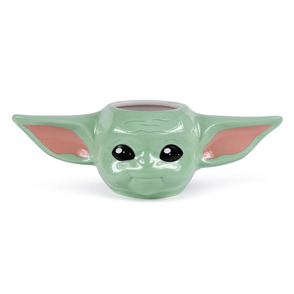 Miniatyrbillede 1 af 5: PYRAMID Star Wars: The Mandalorian (The Child) kop Sort, Koral, Grøn Universel 1 stk