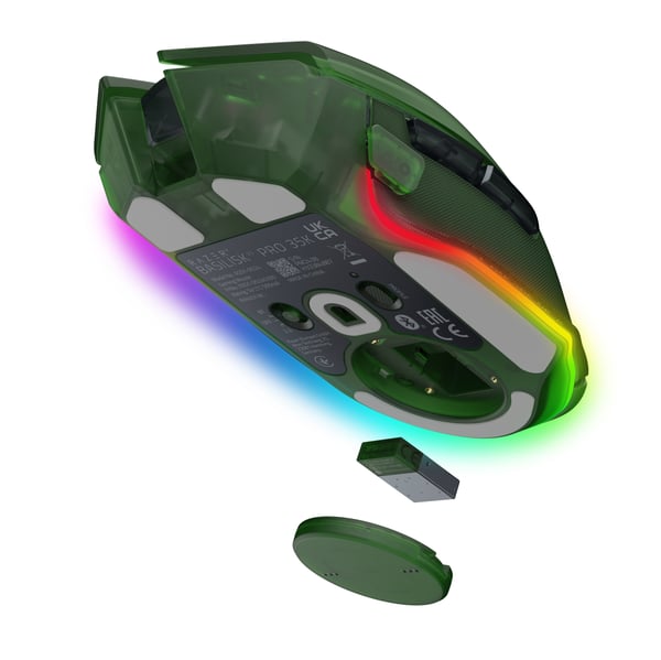 Miniatyrbillede 2 af 6: Razer Basilisk V3 Pro 35K mus Spil Højre hånd RF Wireless + Bluetooth + USB Type-A Optisk 35000 dpi