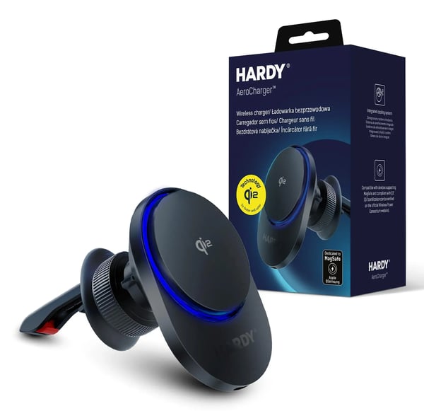 Miniatyrbillede 5 af 10: 3MK HARDY AeroCharger Smartphone Sort, Blå USB Trådløs opladning Automatisk