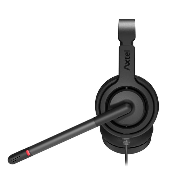 Axtel VOICE UC45 stereo USB-A Kuulokkeet Langallinen Pääpanta Toimisto/puhelukeskus USB A-tyyppi Musta, Oranssi