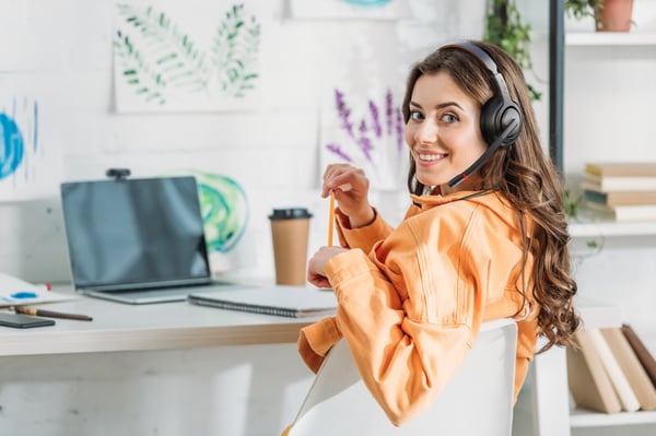 Axtel VOICE UC45 stereo USB-A Kuulokkeet Langallinen Pääpanta Toimisto/puhelukeskus USB A-tyyppi Musta, Oranssi