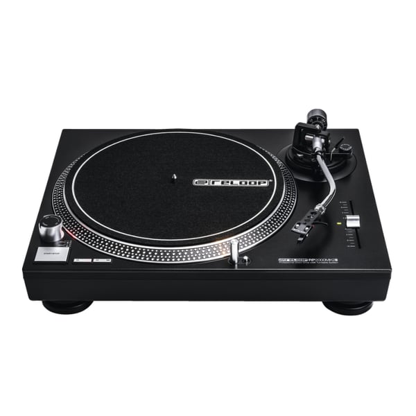 Pikkukuva 5 / 10: Reloop RP-2000 USB MK2 DJ-levysoitin Suoraveto-DJ-levysoitin Musta