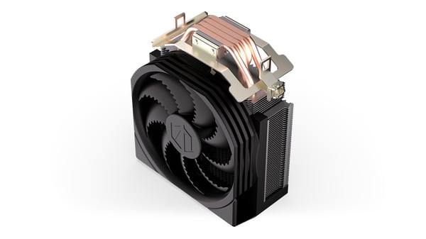 Miniatyrbillede 9 af 18: ENDORFY Spartan 5 MAX Processor Luftkøler 12 cm Sort 1 stk