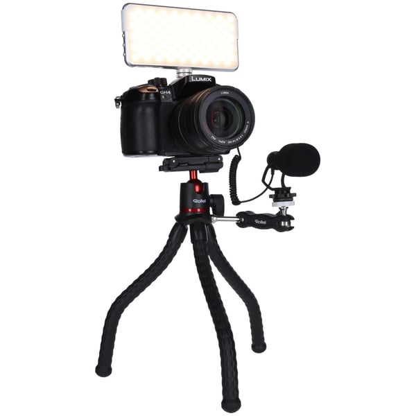 Miniatyrbild 3 av 8: Rollei Monkey Pod 2 stativ Smartphone/digitalkamera 3 ben Svart