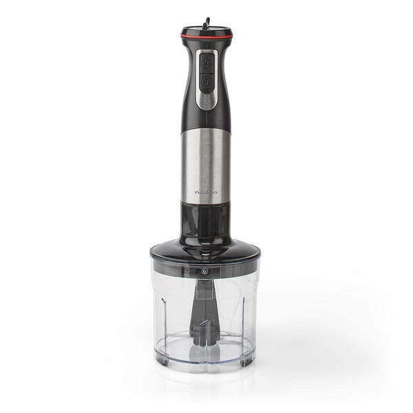 Nedis KAHB400CAL mixer Stavmixer 800 W Aluminium, Svart