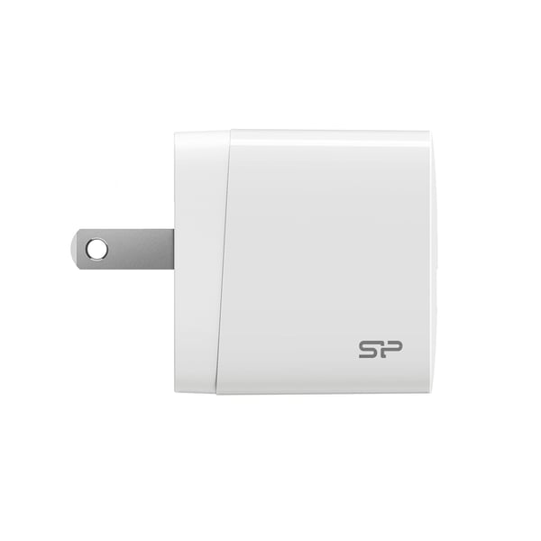 Miniatyrbillede 3 af 5: Silicon Power Boost Charger QM16 Universel Hvid Vekselstrøm Hurtig opladning Indendørs