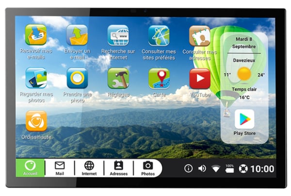 Miniatyrbild 1 av 2: Ordissimo Tablet - Android 10 - 64 GB - 25,6 cm (10,1\")