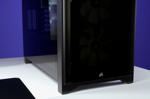 Miniatyrbild 6 av 26: Corsair iCUE 4000X RGB Midi Tower Svart