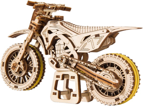 WOODEN.CITY MOTOCROSS 3D-palapeli 88 kpl