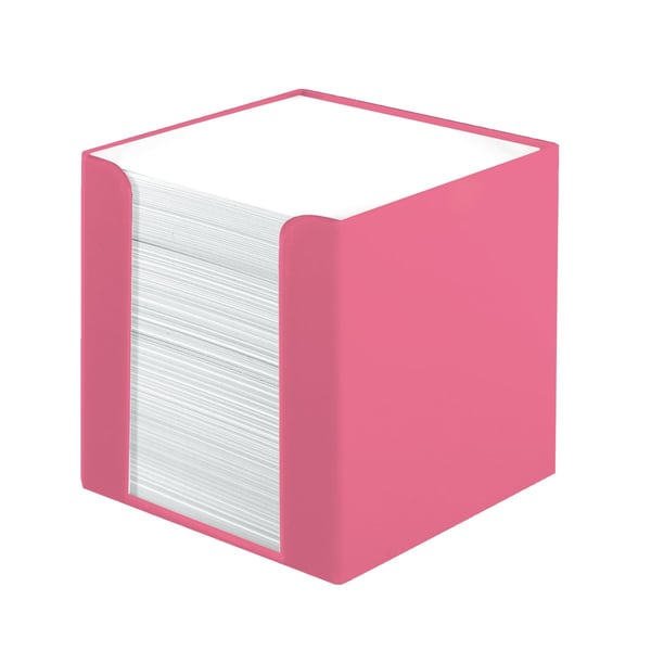 Miniatyrbillede 1 af 2: Herlitz 50015887 beholder til huskeseddel Firkant Plast Lyserød