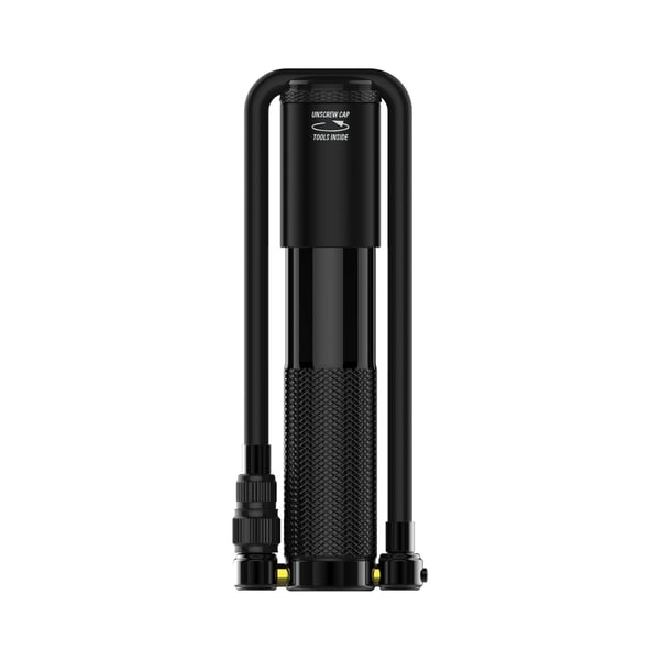 Miniatyrbillede 6 af 11: Lezyne CNC Tubeless Drive Sort Hånd luftpumpe