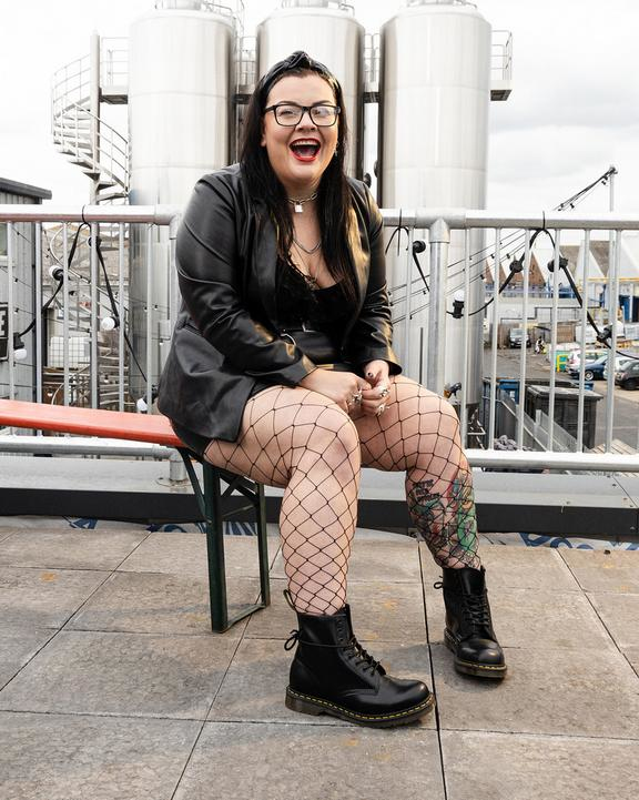 Miniatyrbillede 7 af 11: Dr. Martens 800090796414 støvle Hunstik Sort