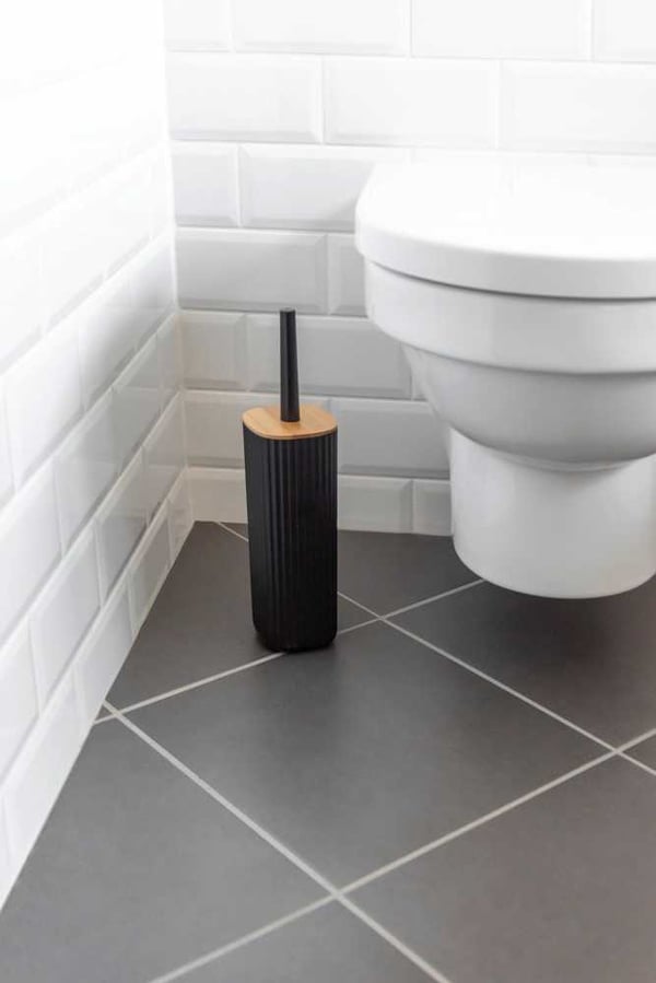 WENKO Rotello Toiletbørste & holder