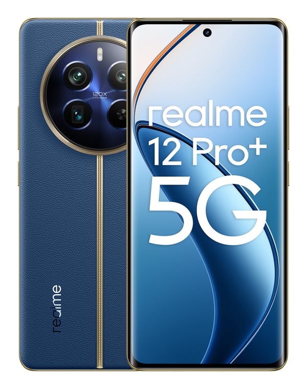 realme 12 Pro+ 17 cm (6.7") Kaksois-SIM Android 14 5G USB Type-C 12 GB 512 GB 5000 mAh Sininen