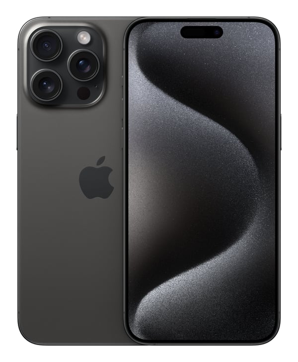 Apple iPhone 15 Pro Max 17 cm (6.7") Dual SIM iOS 17 5G USB Type-C 1 TB Titanium, Sort