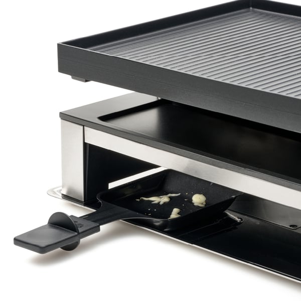 Solis 7911 raclettepannu 10 henkilö(t) 1500 W Musta, Harmaa