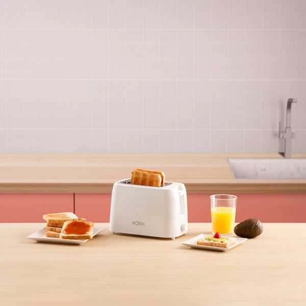 Solac Buon Giorno Mini 6 2 skive(r) 750 W Hvid