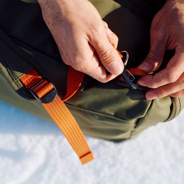 Fjällräven 23200283-037 matkalaukku Matkaduffeli Soft shell Musta 80 L Polyamidi