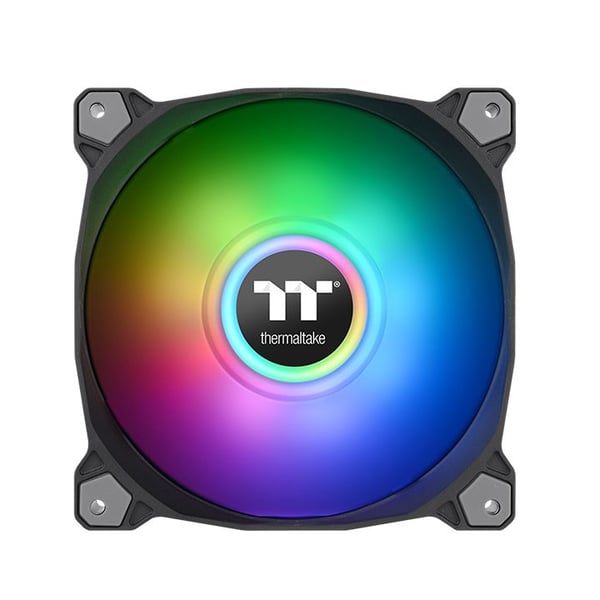 Miniatyrbild 3 av 6: Thermaltake Pure Duo 12 Universal Fan 12 cm Svart 2 styck