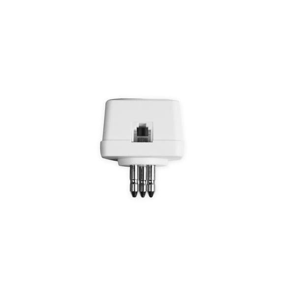 Ekon ECTELFIXADSL3P kabel kønsskifter 2x Terminal plug RJ11 Hvid