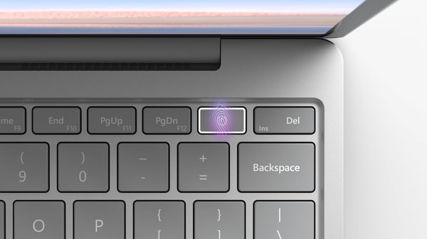 Miniatyrbillede 16 af 20: Microsoft Surface Laptop Go Intel® Core™ i5 i5-1035G1 31,6 cm (12.4") Berøringsskærm 8 GB LPDDR4x-SDRAM 256 GB SSD Wi-Fi 6 (802.11ax) Windows 10 Pro Platin