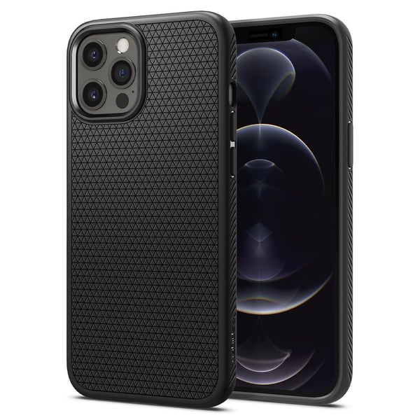 Miniatyrbillede 1 af 9: Spigen Liquid Air Matte mobiltelefon etui 17 cm (6.7") Cover Sort