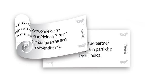 Miniatyrbild 2 av 3: Tease and Please Erotic Heart Utmaningsspel Alla DE, IT
